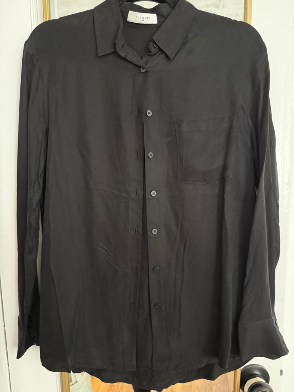 Node Lucy cupro blouse top shirt